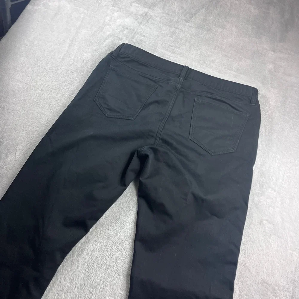 Banana Republic‎ Travel Jean Mens 36x34 Slim Fit Black Stretch Pants 5-Pocket